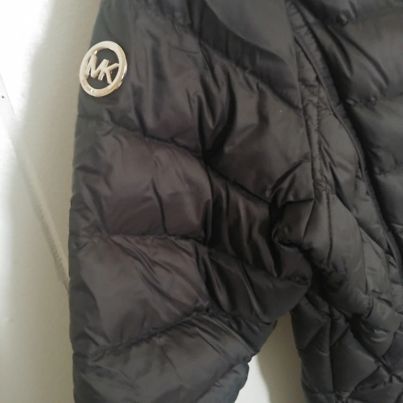 Michael Kors Packable Down Puffer Jacket Black Women’s Size XS (MISSING HOOD) - Picture 5 of 11